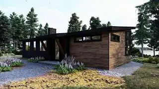 Timber Frame Cottage Design House Plan Tour: The Bayfield 3945