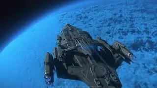 Star Citizen Alpha 4.2 PTU - Visiting the Pyro I Lazarus Complex in Rain Storm (4K HDR)
