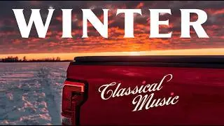 Gymnop&eacute;die 1 & Moonlight Sonata | Winter Sunset Drive