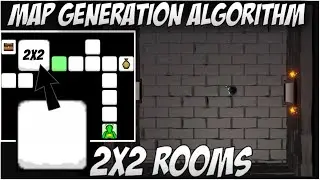 Unity Map Generation: Implementing 2x2 Rooms