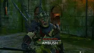 Middle-earth: Shadow of War | Snafu the Prickler (Nemesis System)