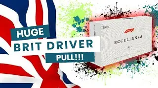 TOPPS ECCELLENZA 2024 F1 OPENING - HUGE BRIT DRIVER PULL!!