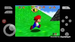 Playing super Mario 64