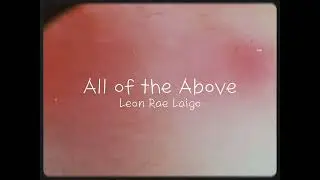 Leon Rae Laigo - All of the Above (Lyric Video)