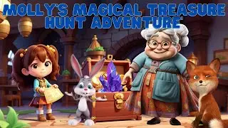 Molly's Magical Treasure Hunt Adventure | Kids Learning Video | Short English Stories