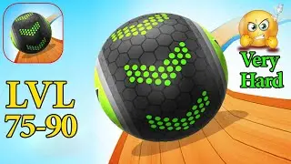 Going Balls - Gameplay Walkthrough Part 9 Levels 75-90 (Android, iOS) | Edge of Game