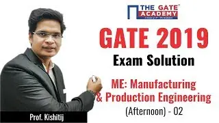 GATE 2019 Answer Key - Paper Analysis for Mechanical Engineering (Afternoon) | MPE - 02