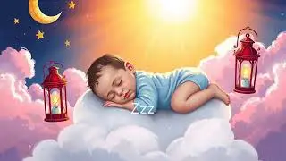 ✨ Ad Free Baby Rain Harp Symphony&mdash;Cloud Melodies and Harp Warmth for Deep Night Comfort