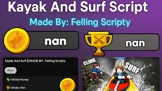(OP🔥)KAYAK AND SURF SCRIPT | KEYLESS| INFINITE MONEY AND WIN 💪🏻| FREE ROBUX EGG AND GAMEPASS 🤑|