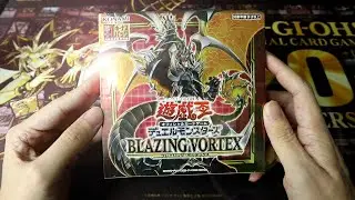 YU-GI-OH! OCG Blazing Vortex Booster Box Opening ICHI JUU HYAKU SEN MAN MANJOUME THUNDER