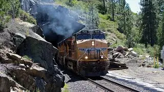 Railfanning Donner Pass 6/29/23