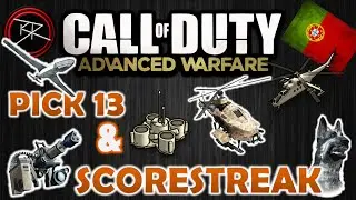 Call of Duty: Advanced Warfare NEW MULTIPLAYER PICK 13 SYSTEM & ALL SCORESTREAKS(Video em Portugu&ecirc;s)
