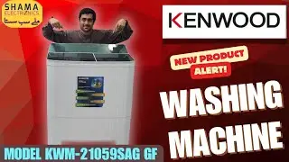 Kenwood 10KG Twin Tub Washing Machine | Model KWM-21059SAG GF | Full Review & Features in Urdu
