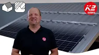 Montage du BasicRail K2 sur une tôle trapézoïdale [instructions de montage]