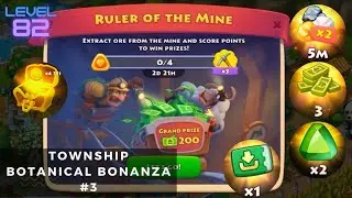Township Botanical Bonanza - #3 | Biggest Cake | Ruler Of The Mine #township_mobile #gameplay