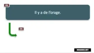 Spreek Frans # Il y a de l&rsquo;orage