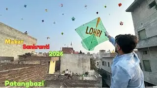 Kite Flying On Makar Sankranti 😱 | Kite Festival | Kite Fighting | Kite Vlog 