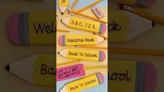 How to Decorate Back To School Cookies #backtoschool #cookiedecorating