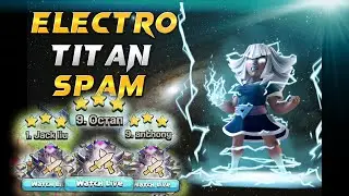 Is this the BEST Strategy on TH15 | Electro Titan Spam | (Clash of Clans)