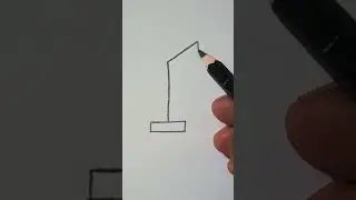 Table Lamp Drawing Easy step | pencil sketch #shorts