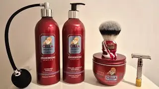 Cella Milano Riserva Fresco / Gillette Fatboy Prospector Edition / Simpson Chubby 2 Monarch Swirl