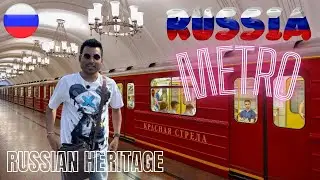 Exploring Russian Metro & Stations 🚇 | Heritage, Beauty & Travel Experience