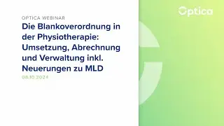 Blankoverordnung und MLD in der Physiotherapie im Überblick