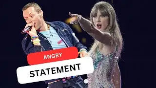 COLDPLAY singer Chris Martin makes an ANGRY STATEMENT during a concert in Vienna - TAYLOR SWIFT