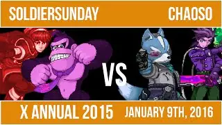 X Annual 2015 - SoldierSunday (Marth/DK) Vs. Chaos0 (Lloyd/Fox)