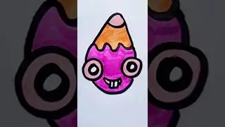 Cartoon With Cap Drawing for Kids #kidslearning #kidsshorts #anaya #shorts #trending #viralshorts