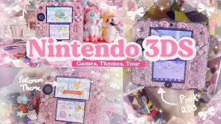 What's on my Nintendo 2DS ୨୧˚ 🍥🫧💕| Themes, Games, Tour