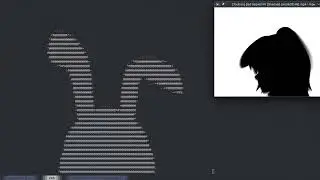 Bad Apple!! (using just native bash functions and coreutils)