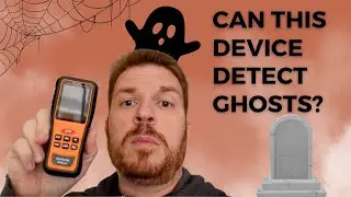 Can this device detect ghosts?! 😱 | OLMLMO EMM-02 EMF reader