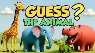 Animal Guessing Game for Kids | Kids Video 