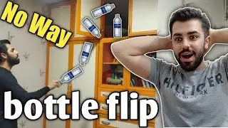 Water Bottle Flip Trick Shots 3                            #BottleFlip #trickshots