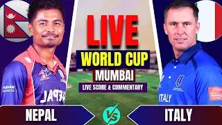 Nepal VS Italy 17th T20 World Cup Match Live Score & Commentary | T20 World Cup 2026 | ComBox