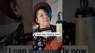I can see clearly now acoustic #cover #acoustic #reggae #musica #jimmycliff #singer #acousticguitar