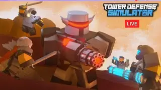 TDS Roblox Live Stream Playing with viewers - Roblox TDS LIVE Stream