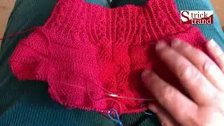 Top down trick - use of cables #knitting #knittingtechniques #interchangeable #twistedstitches