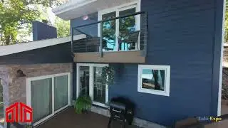 Otto Construction: Stunning Lake-Home Deck Remodel &mdash; Drone Fly-Through
