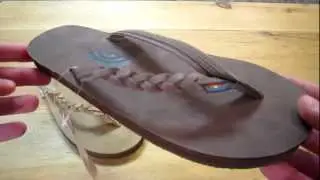 Rainbow Flirty Braidy Sandals