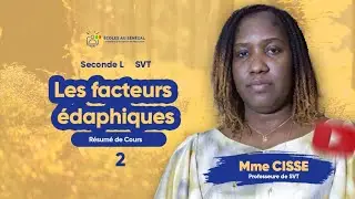 Cours - Seconde L - SVT : Résumé de cours sur les Facteurs édaphiques / Suite 1 / Mme Cissé
