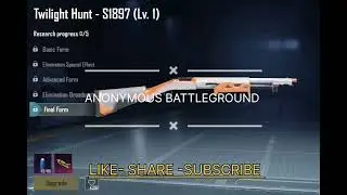 #TWILIGHT HUNT S1987 SHOTGUN PUBG- BGMI