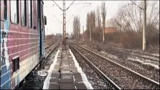 IR 366 (Brașov - Budapest Keleti) EA 483 002-8 Sosește la orele dimineții în Gara Prejmer 📽️