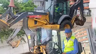 VIDEO MEJOR EXPLICADO - ¿Cómo operar una retroexcavadora? / How to operate a backhoe  #amazing #new 