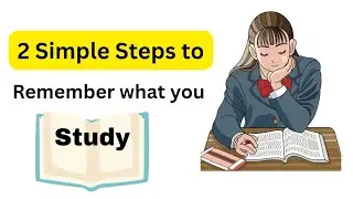 2 Simple Steps to Remember What You Study | My Exam Preparation Method | @BBBCreator11