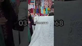 Viral lawn chikan mari shirts for eid