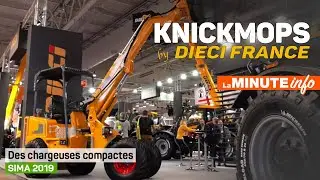 Les chargeuses articul&eacute;es KNICKMOPS by Dieci France / SIMA 2019