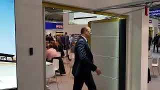 BAU 2019 Hormann Распашные ворота на базе управления привода Prolift.