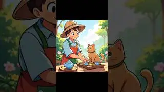 A Little Cat at the Tea Stall | Heartwarming Story #cat #story #moralstories #shortstory #shorts